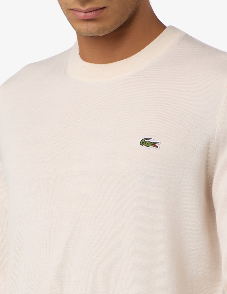 Lacoste Maglia girocollo in lana - immagine 4 Lacoste Maglia girocollo in lana - immagine 4