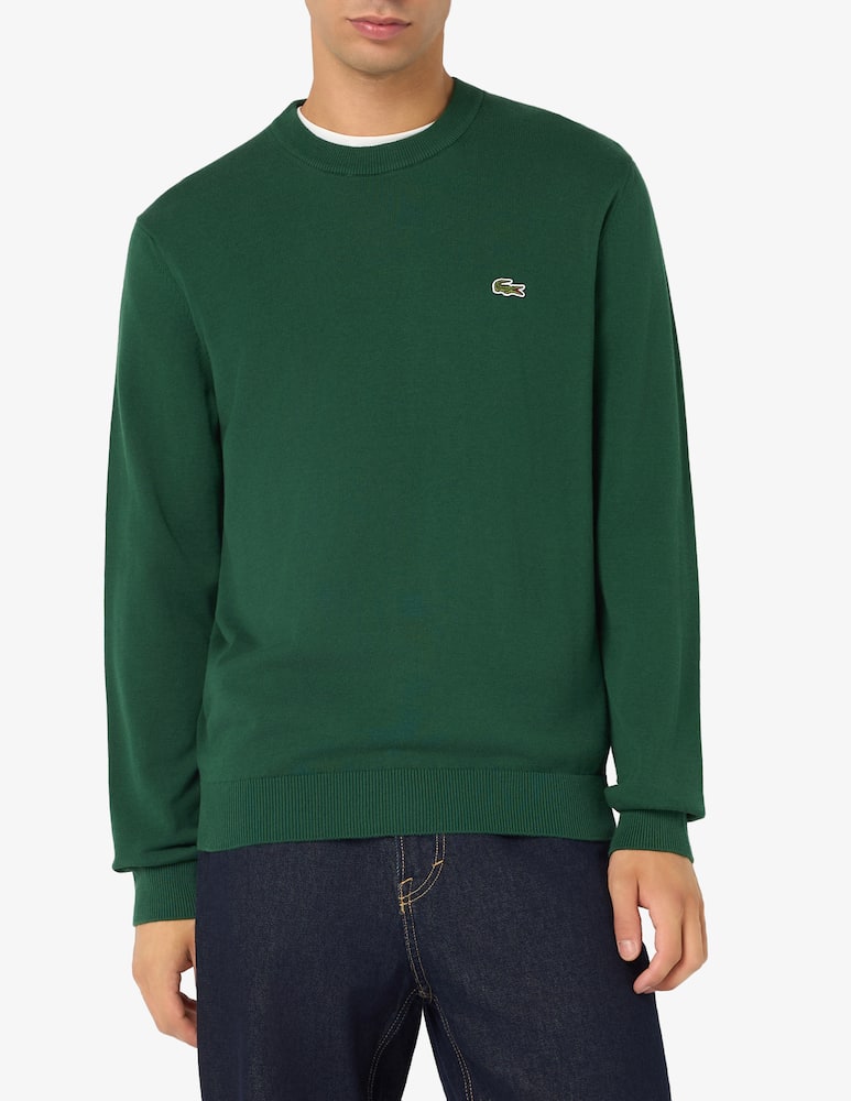 rinascente Lacoste Crewneck cotton jumper