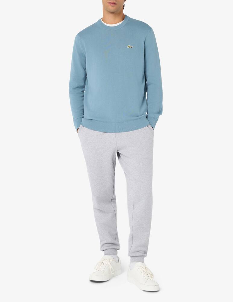 rinascente Lacoste Organic cotton crewneck jumper