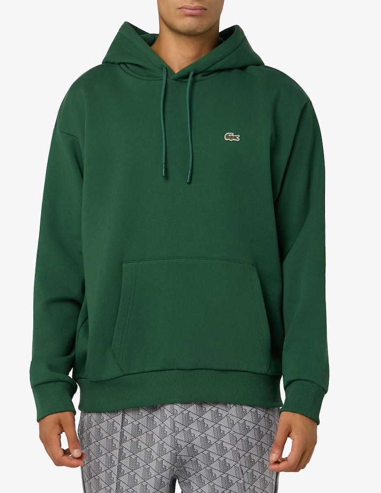 Lacoste Felpa con cappuccio fleece - immagine 1