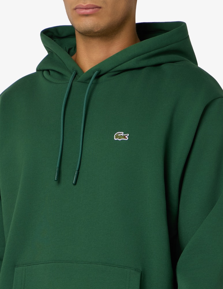 Lacoste Felpa con cappuccio fleece - immagine 4