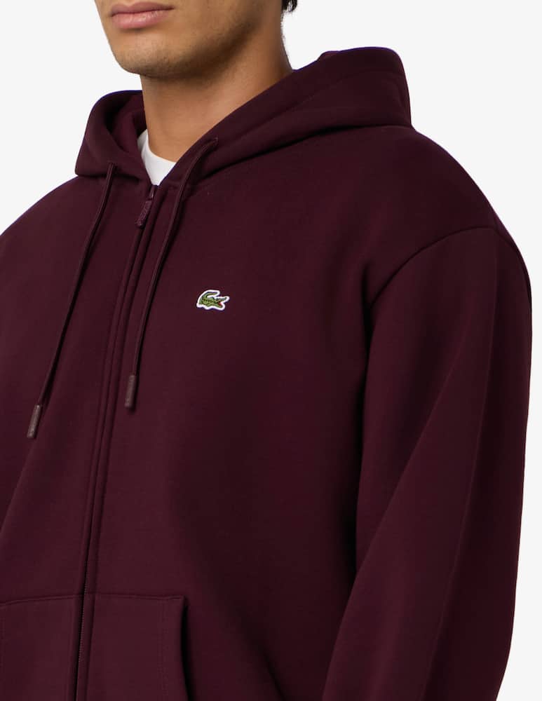 Lacoste Felpa con cappuccio full zip fleece - immagine 4 Lacoste Felpa con cappuccio full zip fleece - immagine 4
