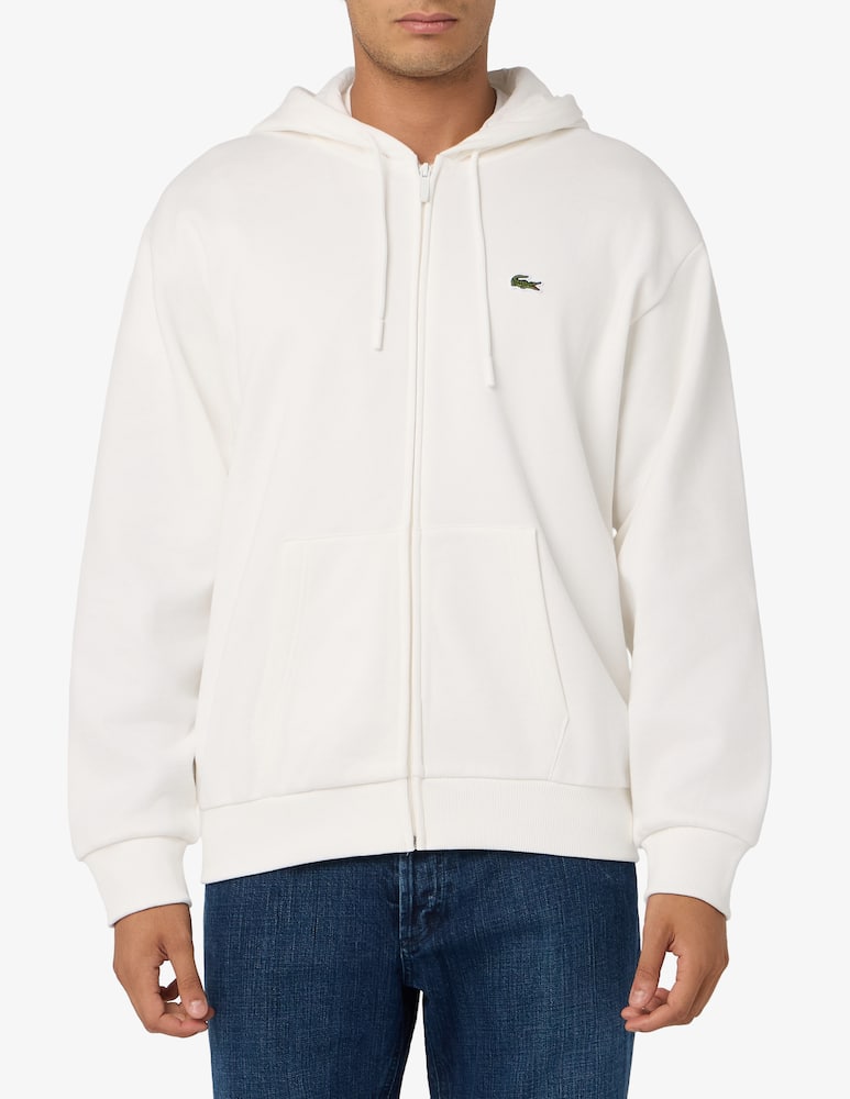 Lacoste Felpa con cappuccio full zip fleece - immagine 1 Lacoste Felpa con cappuccio full zip fleece - immagine 1