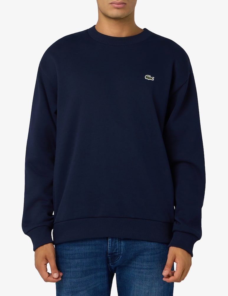 Lacoste Felpa girocollo basic fleece - immagine 1 Lacoste Felpa girocollo basic fleece - immagine 1