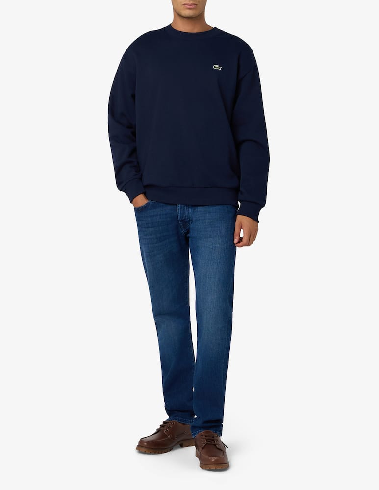 Lacoste Felpa girocollo basic fleece - immagine 2 Lacoste Felpa girocollo basic fleece - immagine 2