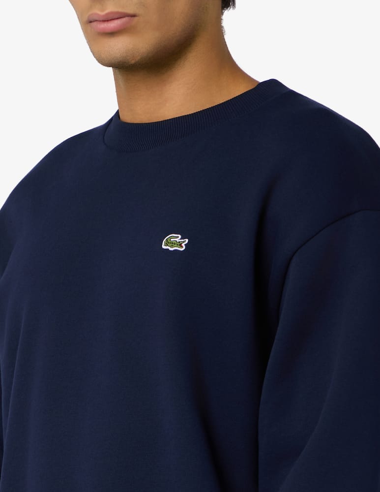 Lacoste Felpa girocollo basic fleece - immagine 4 Lacoste Felpa girocollo basic fleece - immagine 4