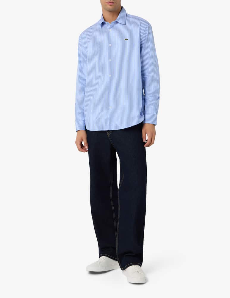 Lacoste Camicia a righe pin point regular fit - immagine 2 Lacoste Camicia a righe pin point regular fit - immagine 2
