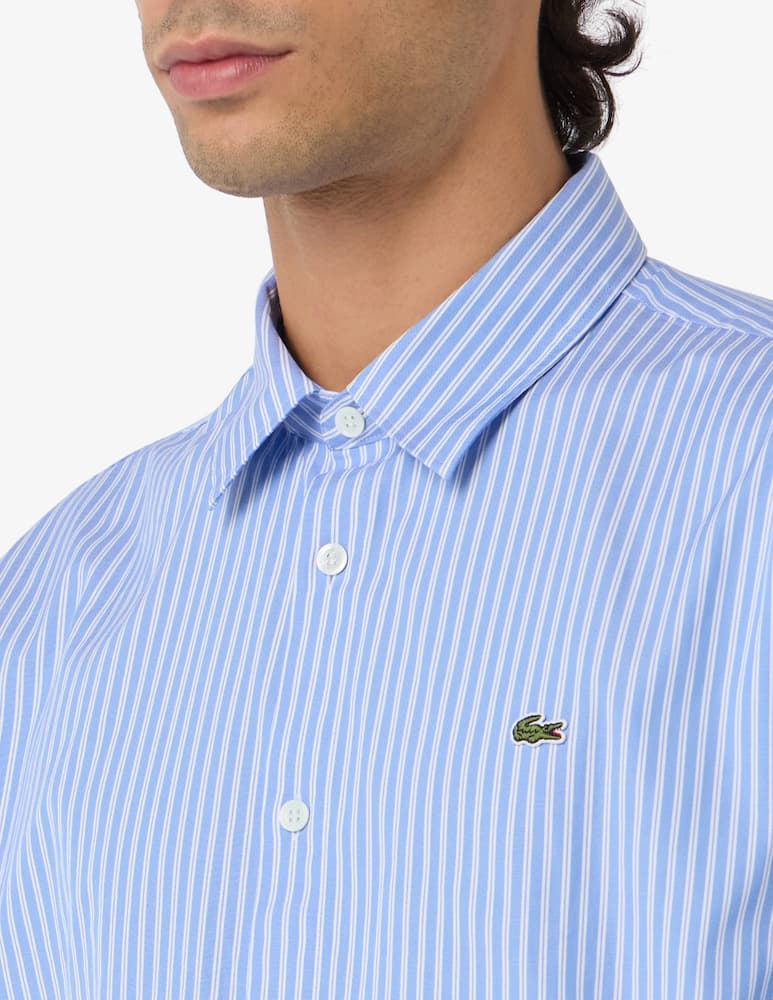 Lacoste Camicia a righe pin point regular fit - immagine 4 Lacoste Camicia a righe pin point regular fit - immagine 4