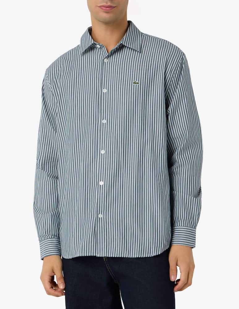 Lacoste Camicia a righe pin point regular fit - immagine 1 Lacoste Camicia a righe pin point regular fit - immagine 1