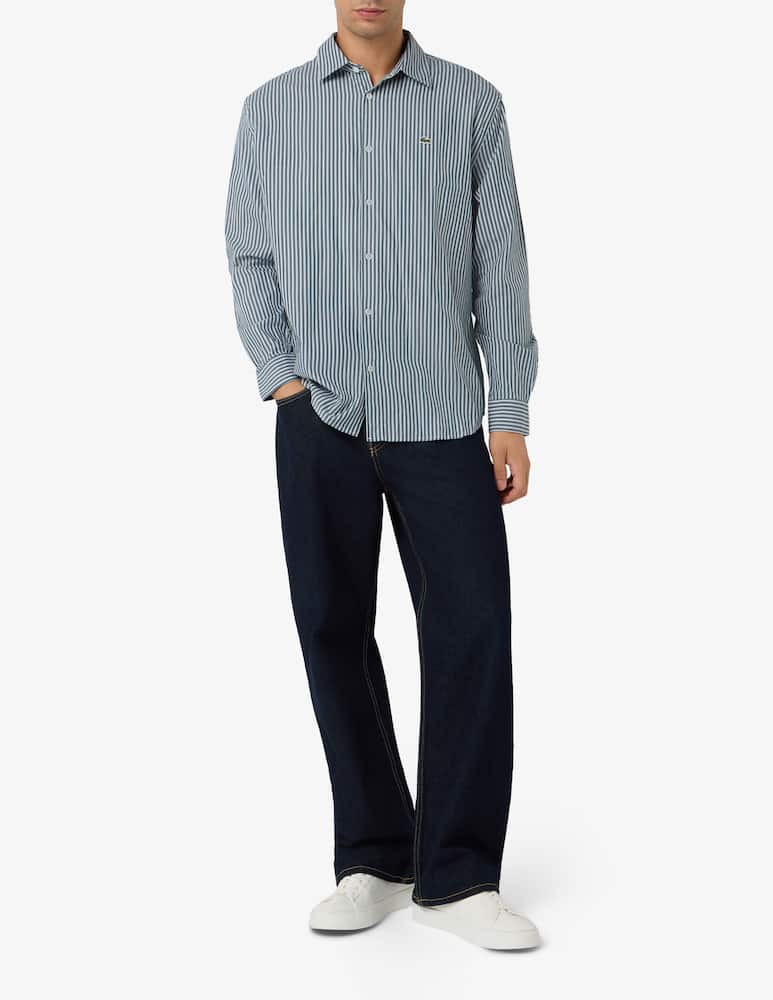 Lacoste Camicia a righe pin point regular fit - immagine 2 Lacoste Camicia a righe pin point regular fit - immagine 2
