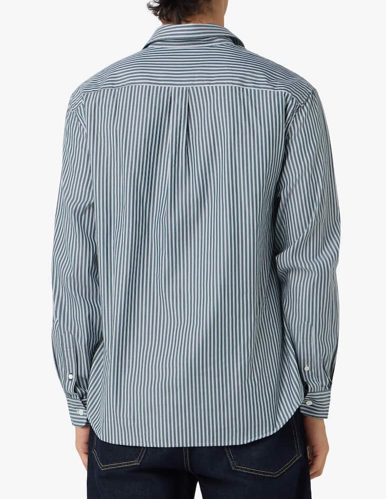 Lacoste Camicia a righe pin point regular fit - immagine 3 Lacoste Camicia a righe pin point regular fit - immagine 3