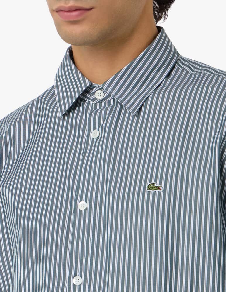 Lacoste Camicia a righe pin point regular fit - immagine 4 Lacoste Camicia a righe pin point regular fit - immagine 4