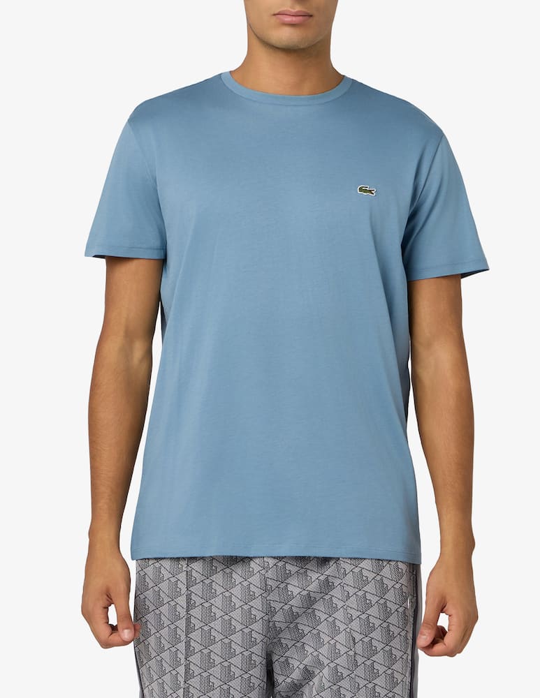 Lacoste T-shirt basic in cotone - immagine 1 Lacoste T-shirt basic in cotone - immagine 1
