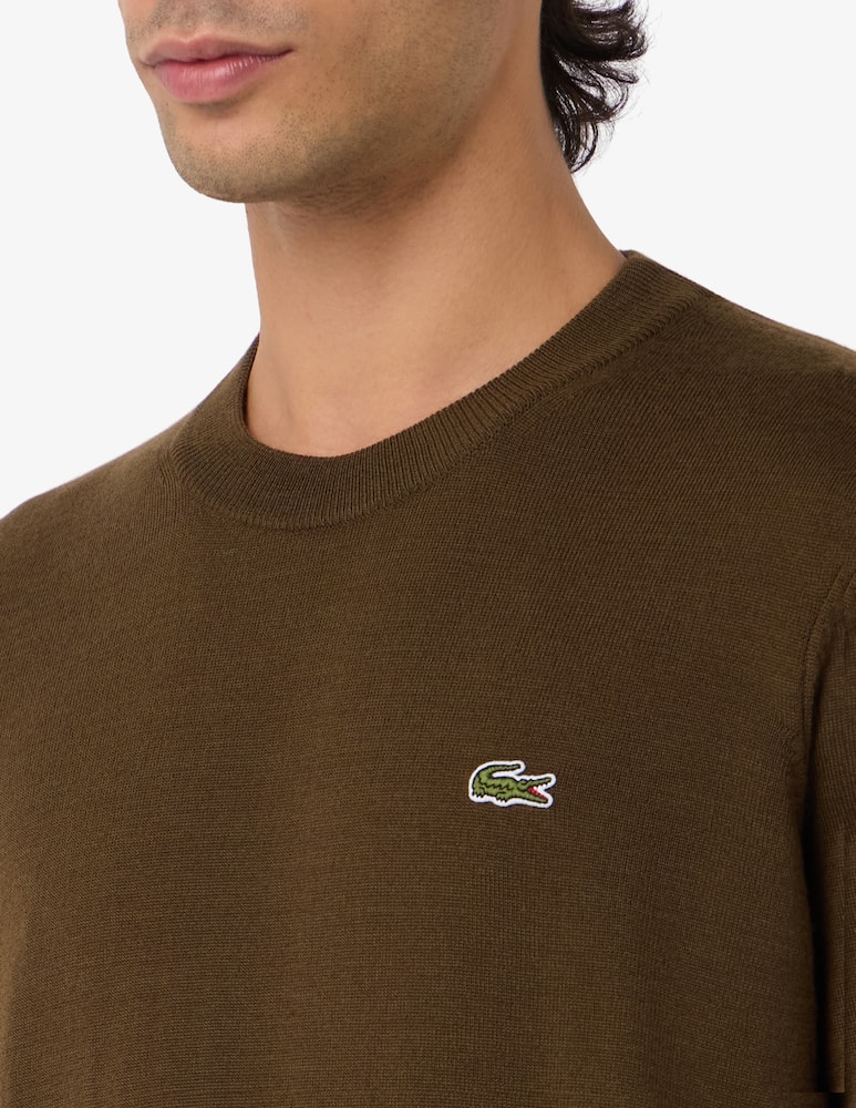 Lacoste Maglia girocollo in misto lana - immagine 4 Lacoste Maglia girocollo in misto lana - immagine 4