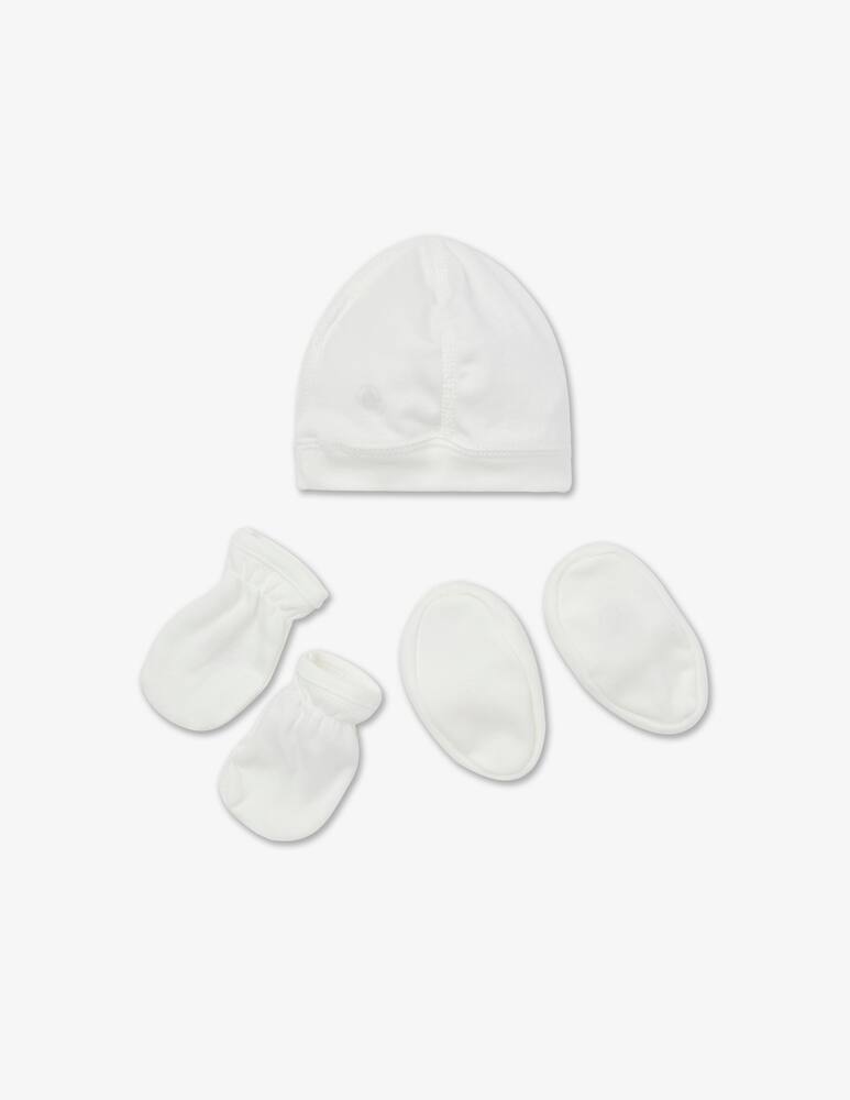 rinascente Petit Bateau Cap, slipper and mittens