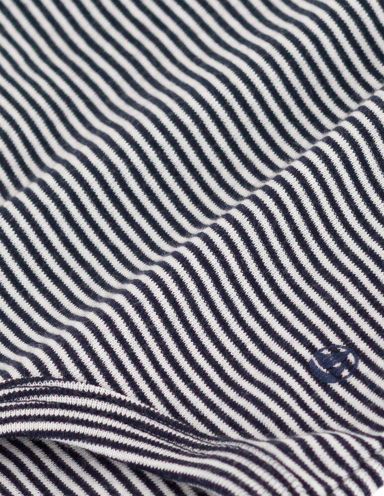 rinascente Petit Bateau Striped polo bodysuit