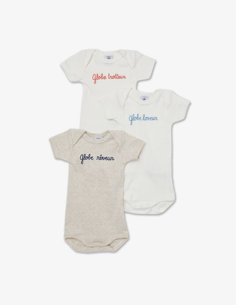 Petit Bateau Body a maniche corte in cotone - immagine 1 Petit Bateau Body a maniche corte in cotone - immagine 1