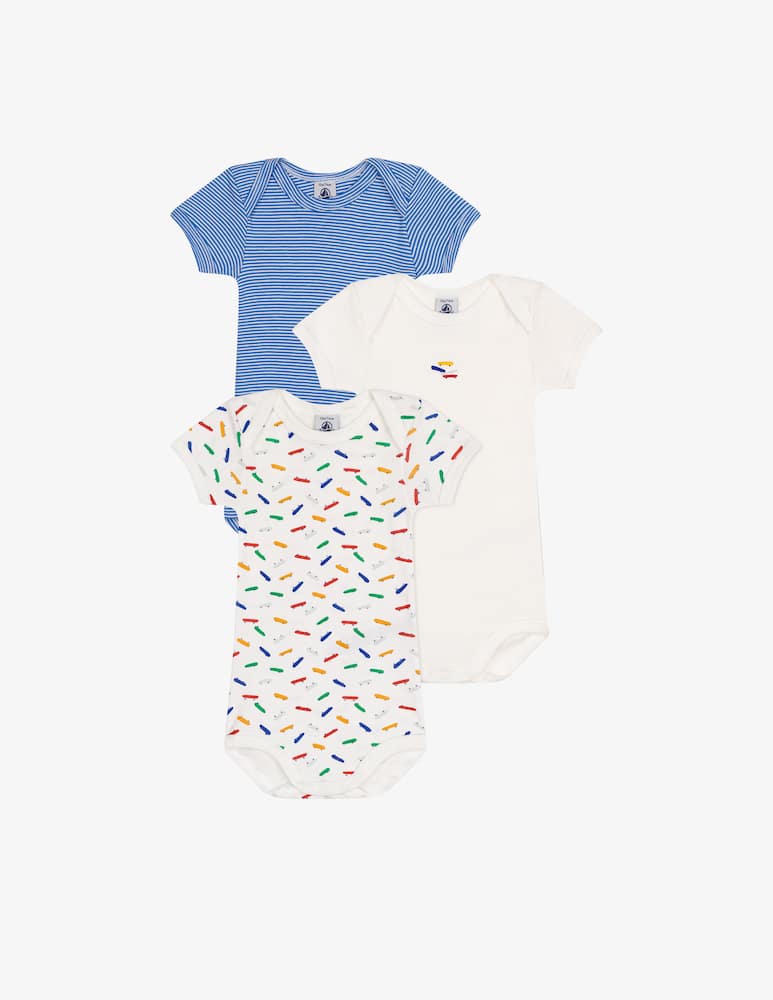 Petit Bateau Body a maniche corte in cotone - immagine 1 Petit Bateau Body a maniche corte in cotone - immagine 1