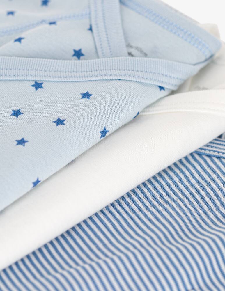 rinascente Petit Bateau Set di 3 body nascita