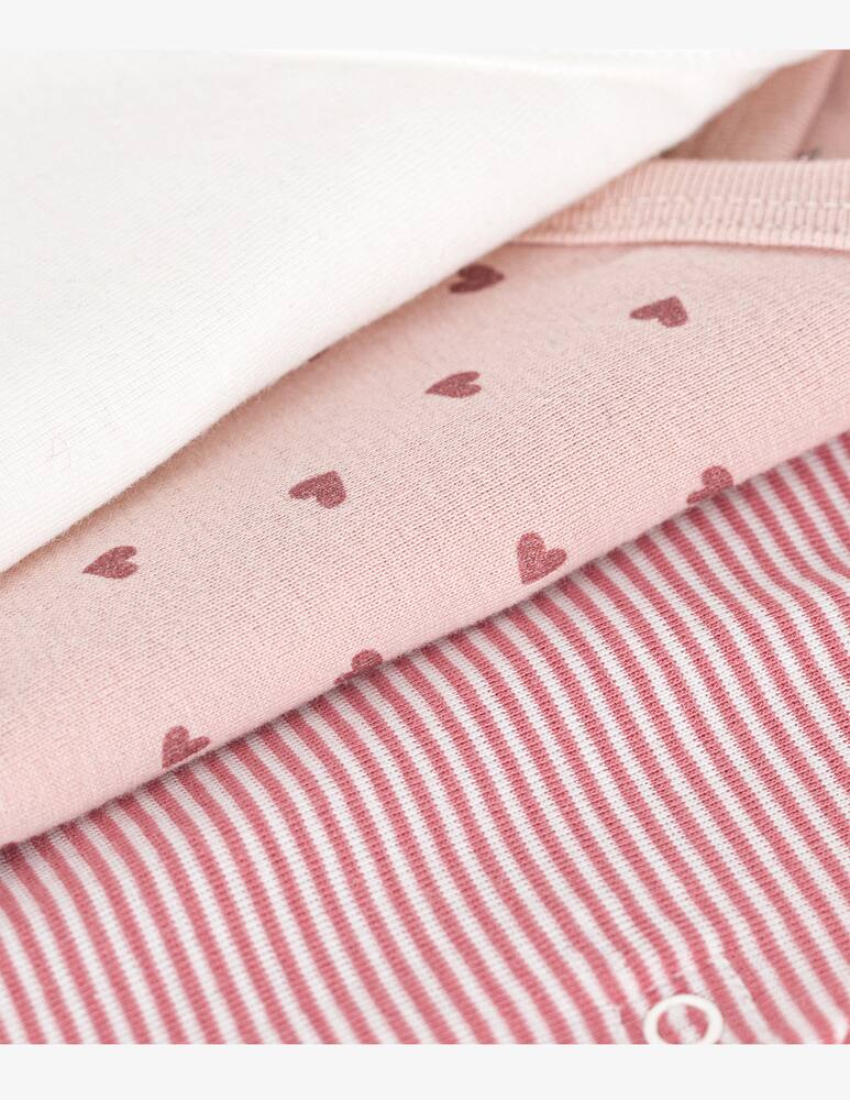 rinascente Petit Bateau Set di 3 body nascita