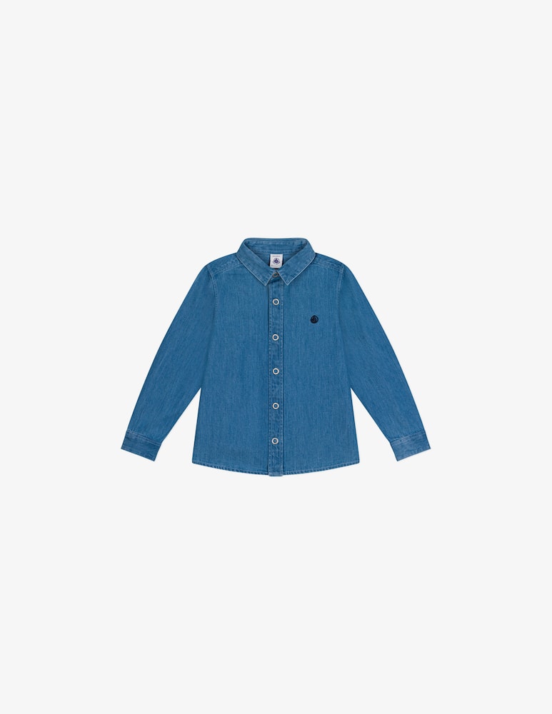 Petit Bateau Camicia jeans - immagine 1 Petit Bateau Camicia jeans - immagine 1