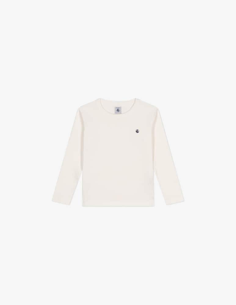 Petit Bateau T-shirt a maniche lunghe con logo - immagine 1 Petit Bateau T-shirt a maniche lunghe con logo - immagine 1