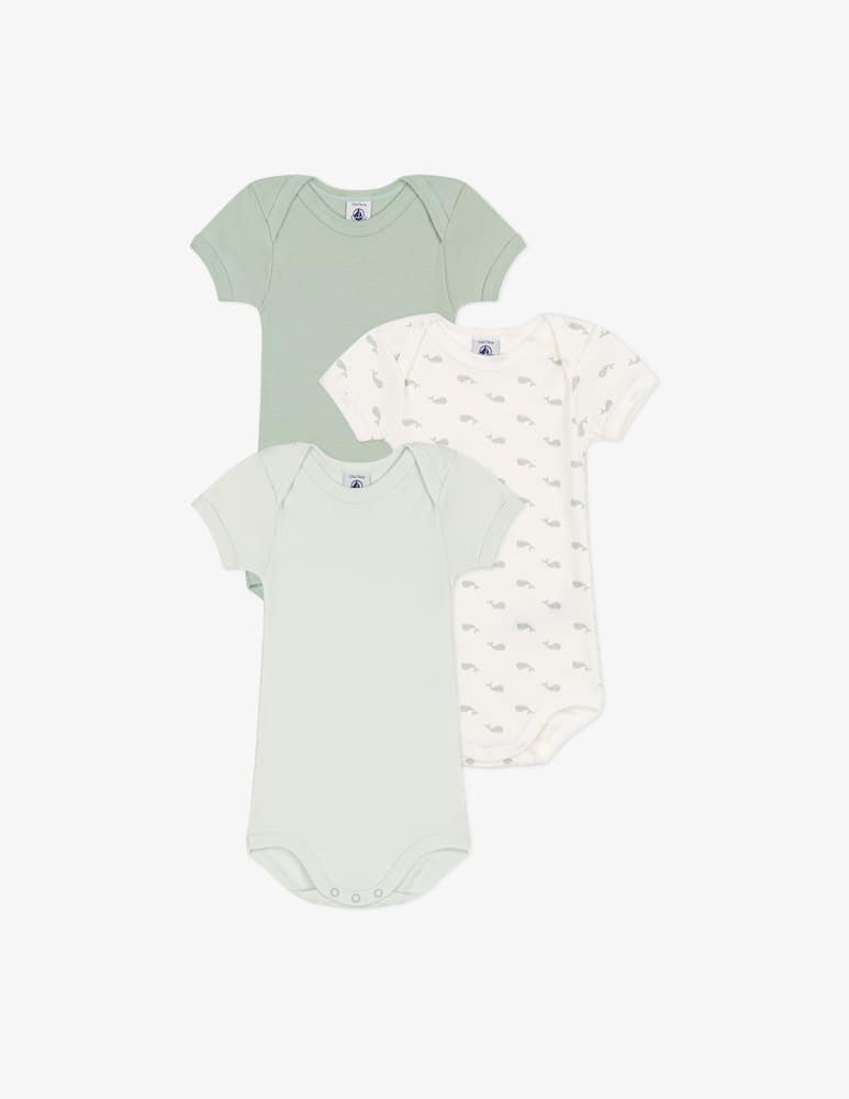 Petit Bateau Set di 3 body nascita - immagine 1 Petit Bateau Set di 3 body nascita - immagine 1