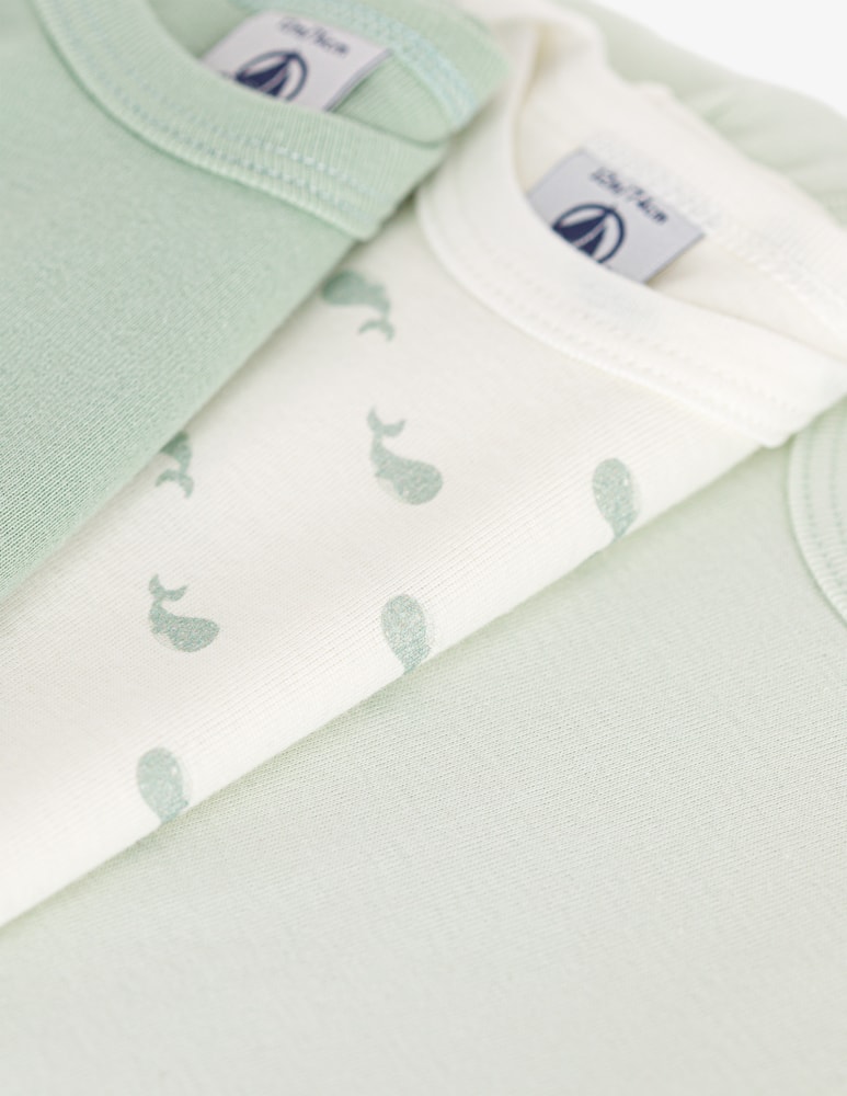 Petit Bateau Set di 3 body nascita - immagine 3 Petit Bateau Set di 3 body nascita - immagine 3