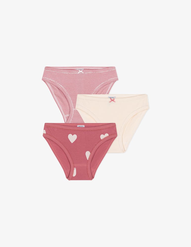 rinascente Petit Bateau Set di 3 culotte in cotone