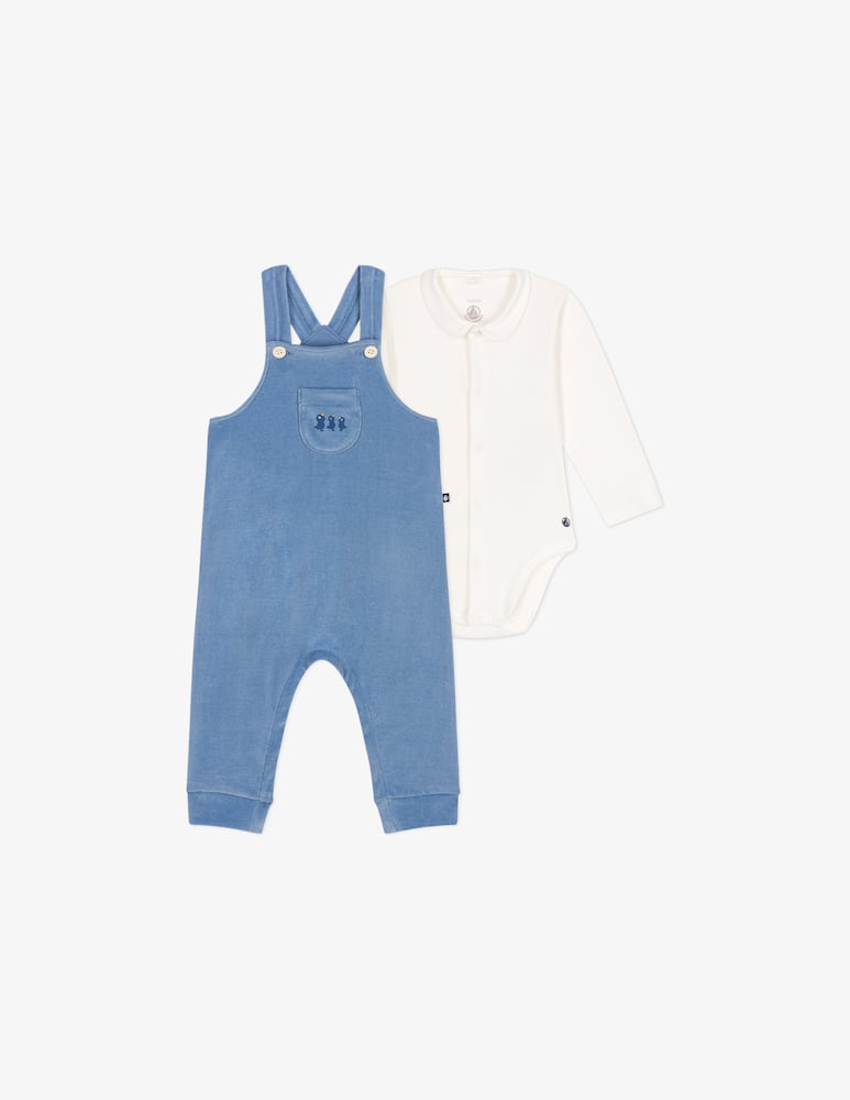 Petit Bateau Se salopette e body - immagine 2 Petit Bateau Se salopette e body - immagine 2