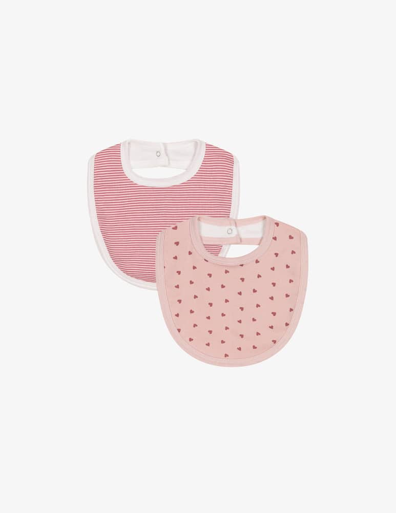 Petit Bateau Set di due bavette - immagine 1 Petit Bateau Set di due bavette - immagine 1