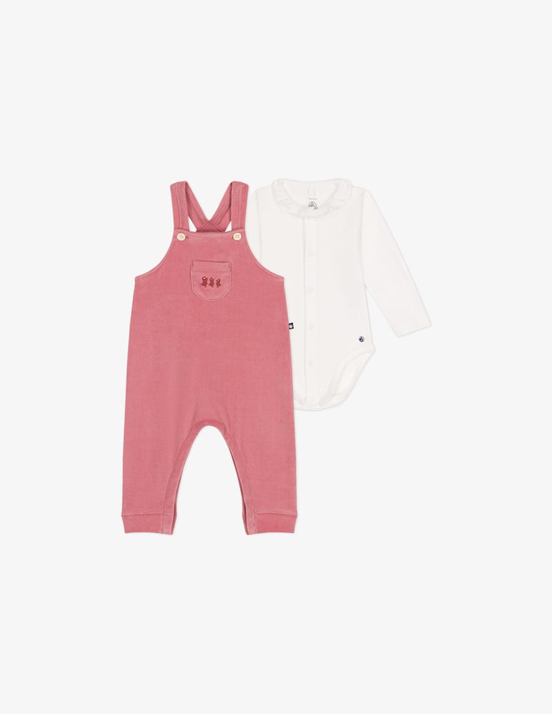 Petit Bateau Set salopette e body - immagine 2