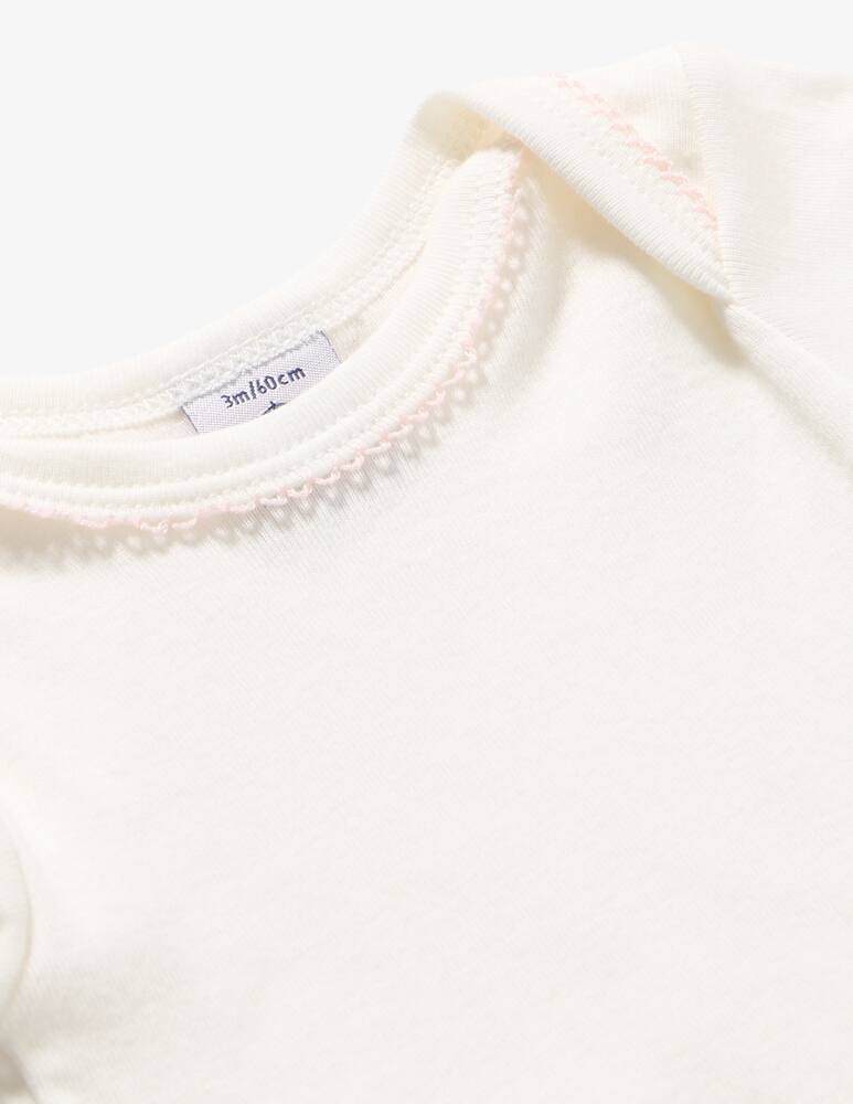 Petit Bateau Set of 3 newborn bodies - picture 4 Petit Bateau Set of 3 newborn bodies - picture 4