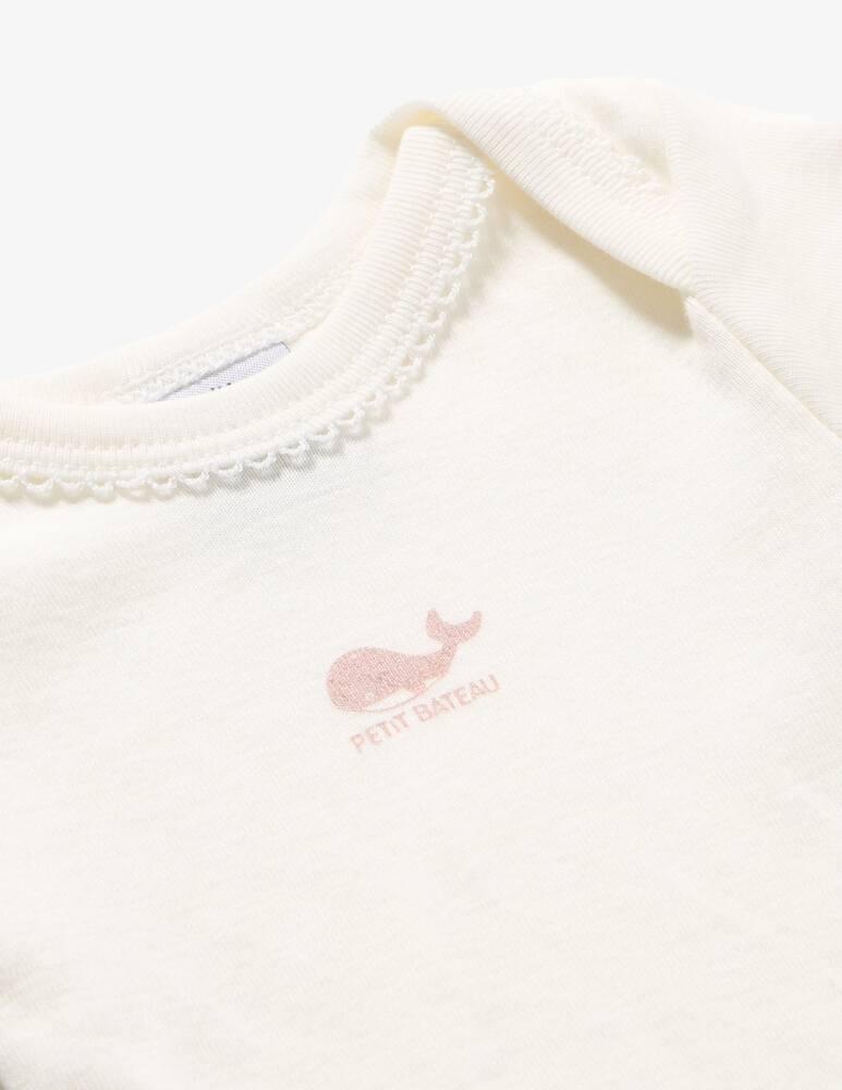 Petit Bateau Set of 3 newborn bodies - picture 5 Petit Bateau Set of 3 newborn bodies - picture 5