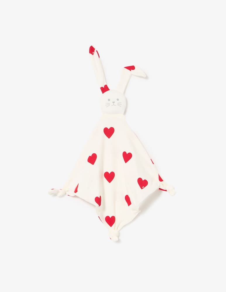 Petit Bateau Doudou coniglietto cuori - immagine 1 Petit Bateau Doudou coniglietto cuori - immagine 1