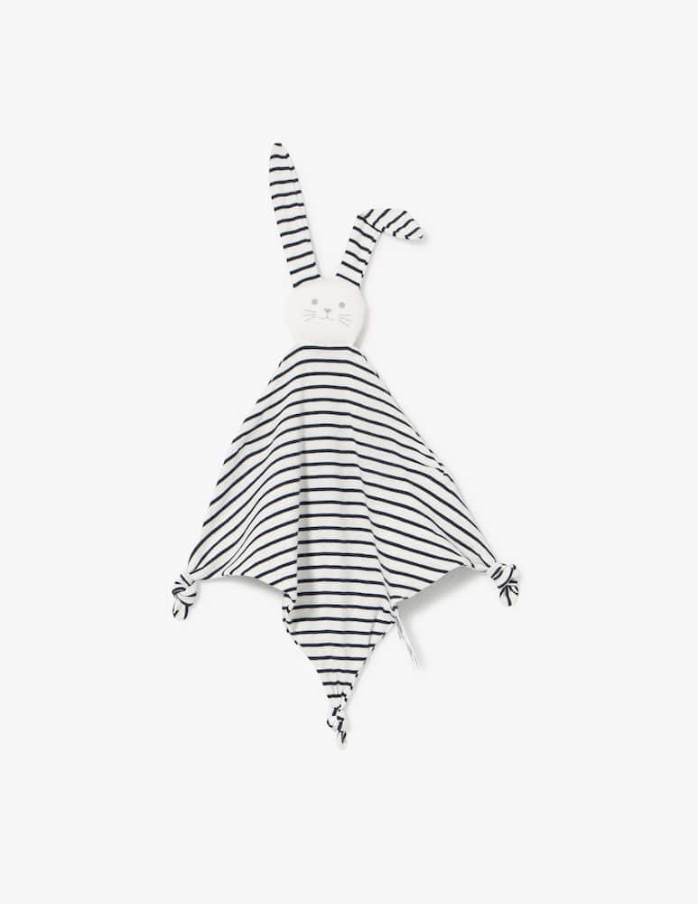 Petit Bateau Doudou coniglio rigato - immagine 1 Petit Bateau Doudou coniglio rigato - immagine 1