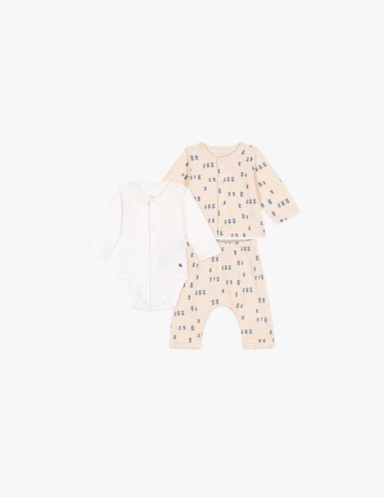 Petit Bateau Set tre pezzi - immagine 1 Petit Bateau Set tre pezzi - immagine 1