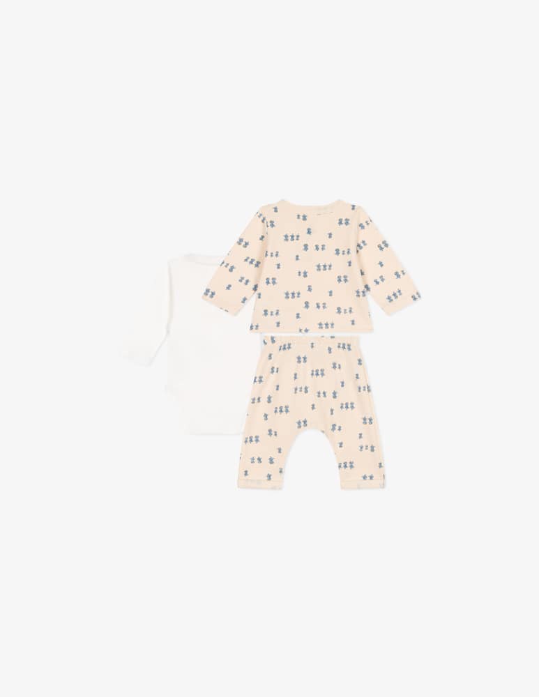 Petit Bateau Set tre pezzi - immagine 2 Petit Bateau Set tre pezzi - immagine 2