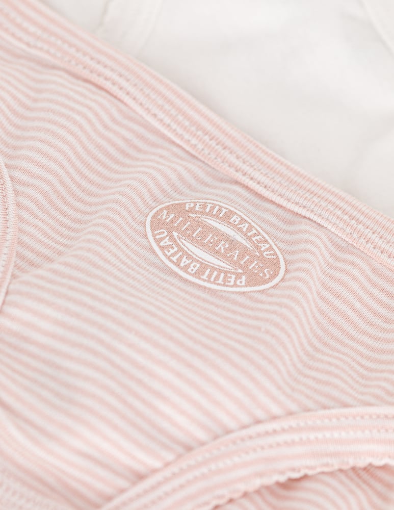rinascente Petit Bateau Pack 2 culottes a righe Milleraies