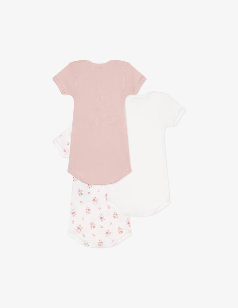 Petit Bateau Set of 3 newborn bodies - picture 2