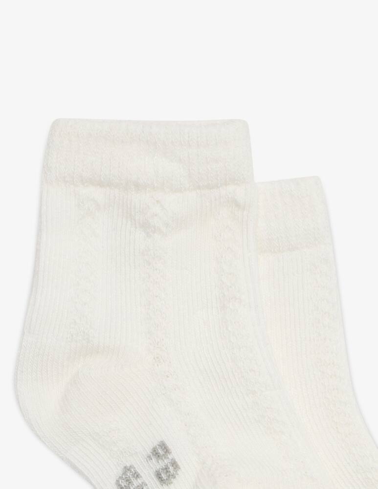 rinascente Petit Bateau Cable knit socks set of 2