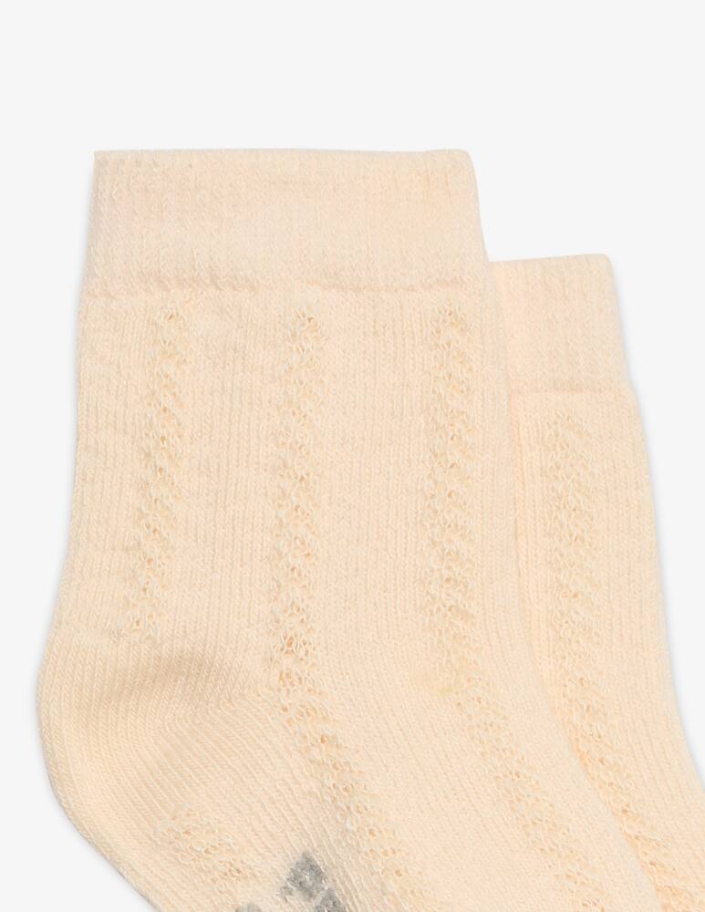 rinascente Petit Bateau Ribbed baby socks set of 2