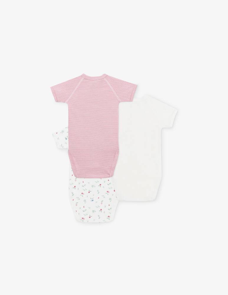 rinascente Petit Bateau Set di 3 body incrociati