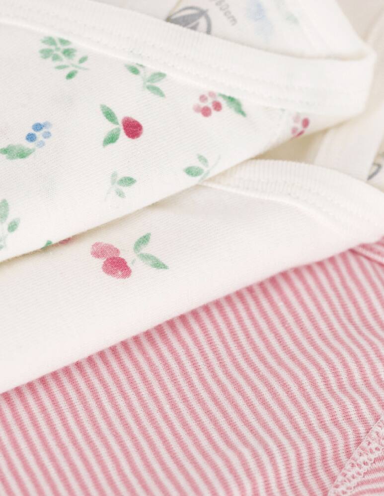 rinascente Petit Bateau Set di 3 body incrociati