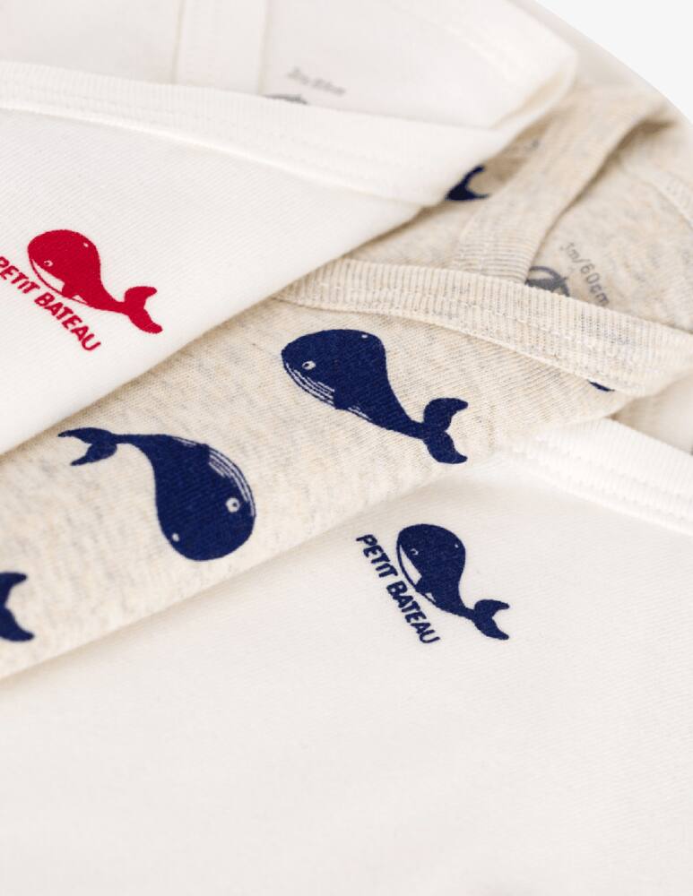 rinascente Petit Bateau Set of 3 bodysuits
