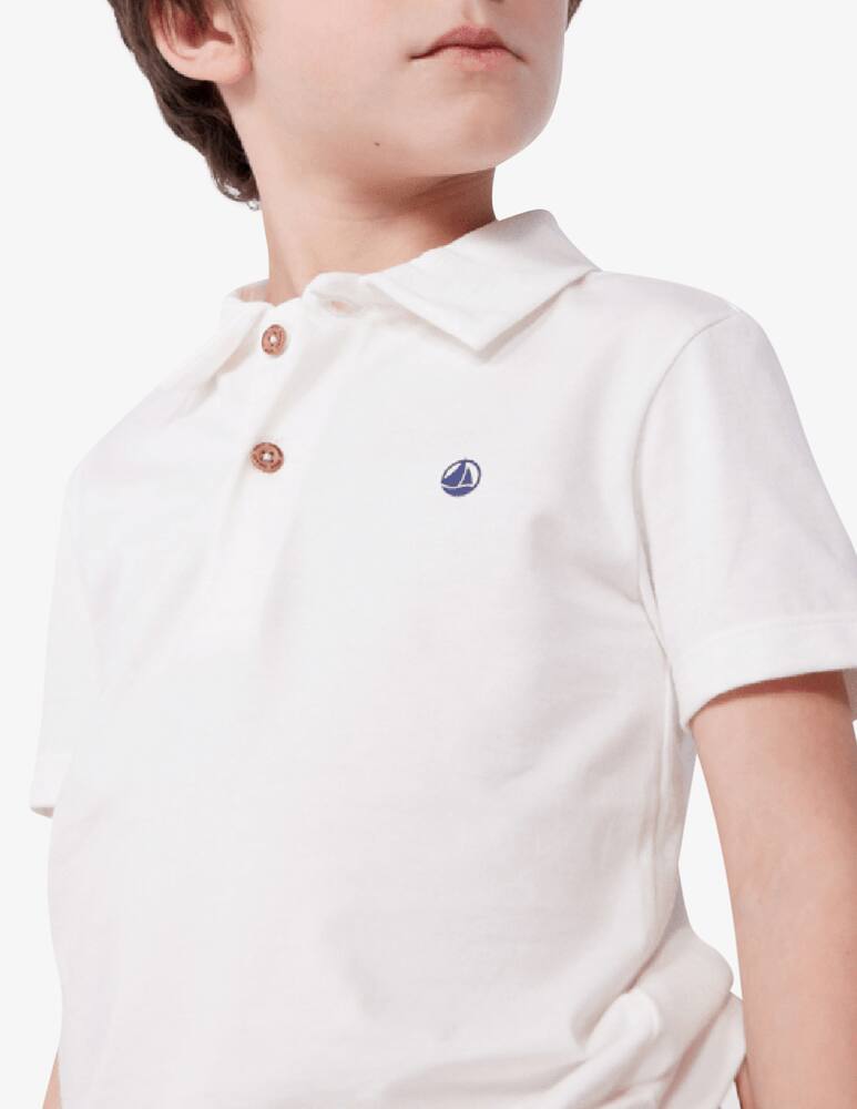 rinascente Petit Bateau Polo con logo