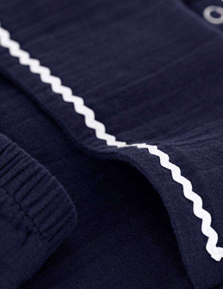 rinascente Petit Bateau Sailor trim top and shorts