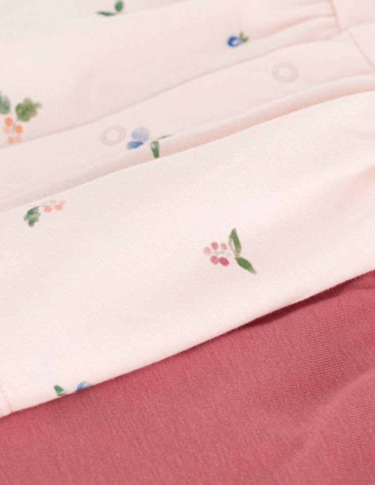 rinascente Petit Bateau Floral top and shorts set