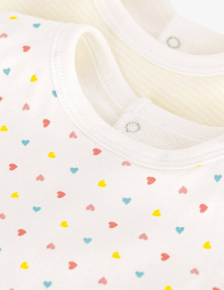 rinascente Petit Bateau Bavaglino fantasia cuore