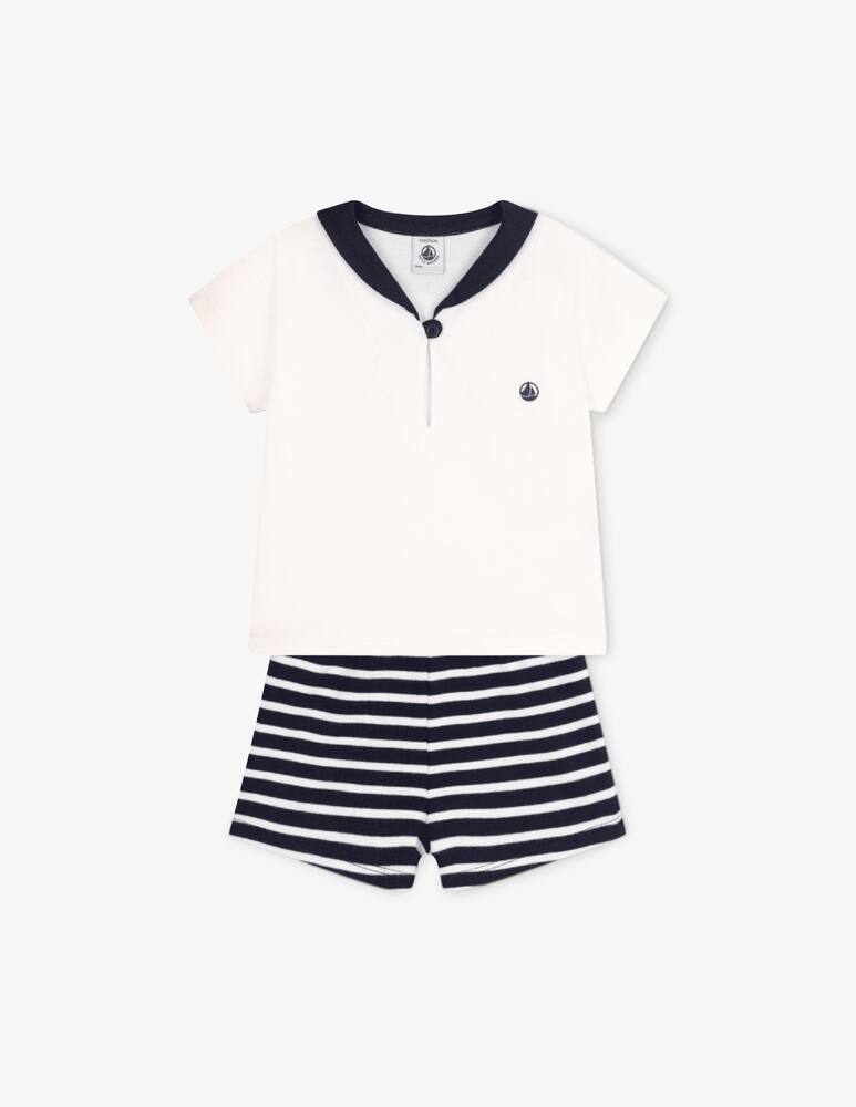 rinascente Petit Bateau Sailor stripe set